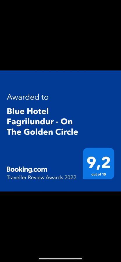 Blue Hotel Fagrilundur - On The Golden Circle Рейкхольт Экстерьер фото